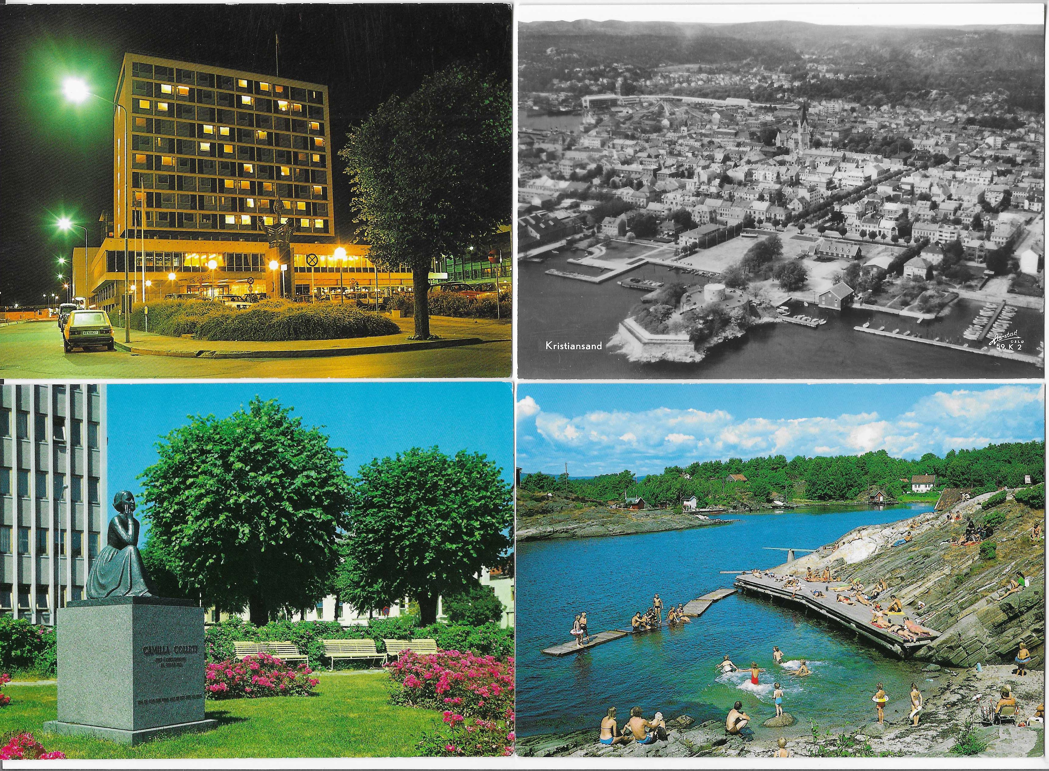 Kristiansand. Lot 4 kort.