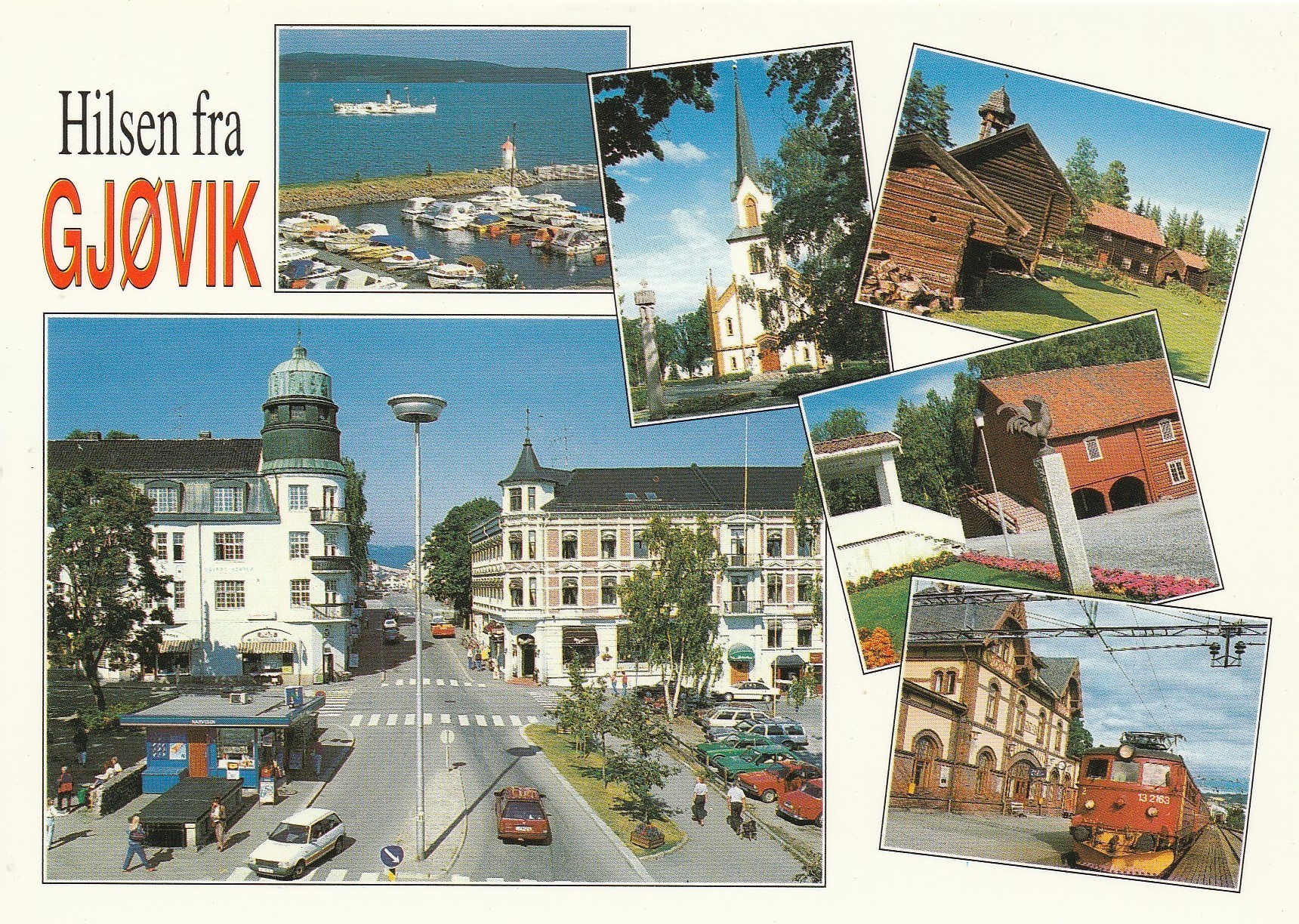 Hilsen fra Gjøvik.   Aune M-14532-2