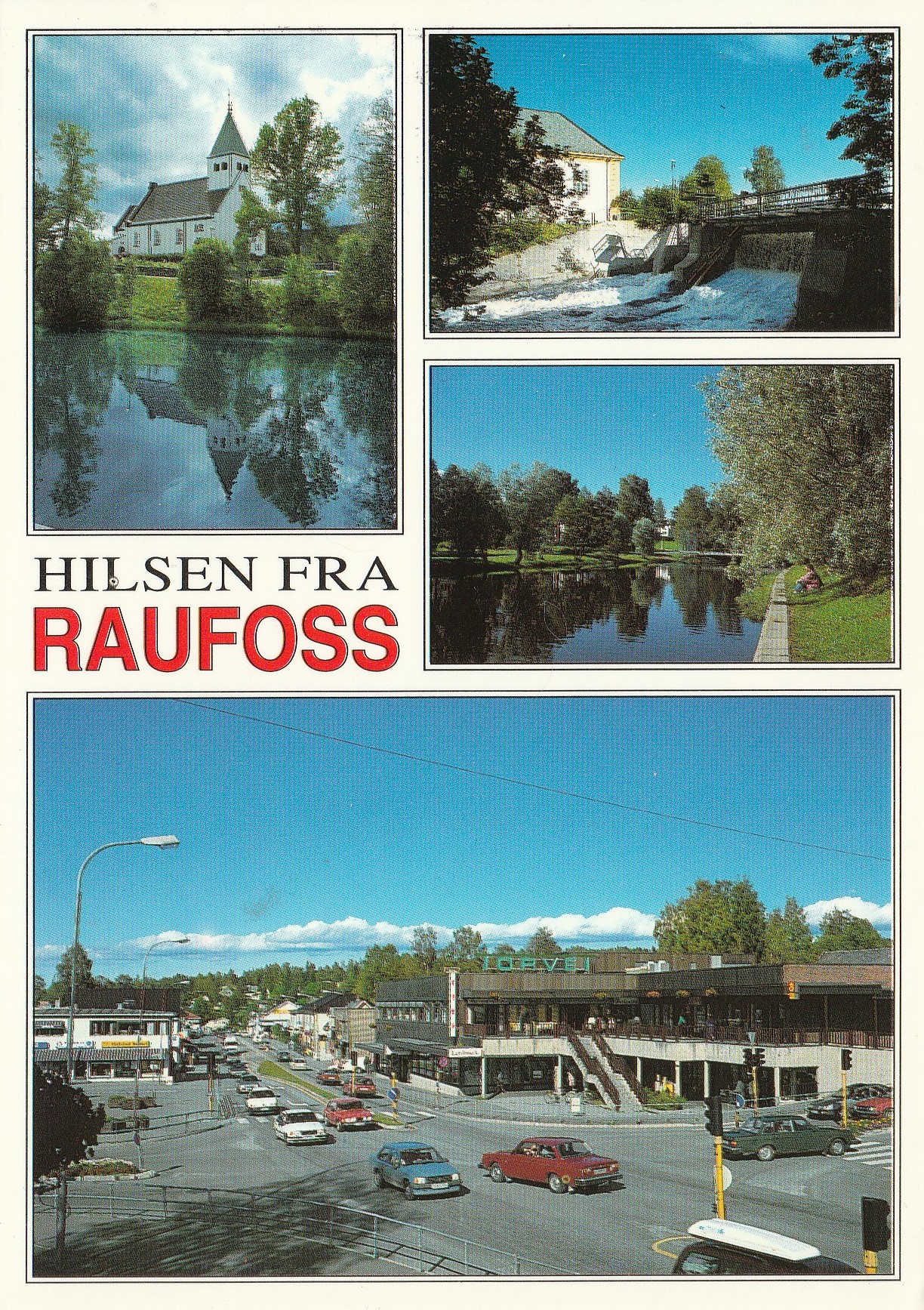 Hilsen fra Raufoss.  Aune M-15399-4
