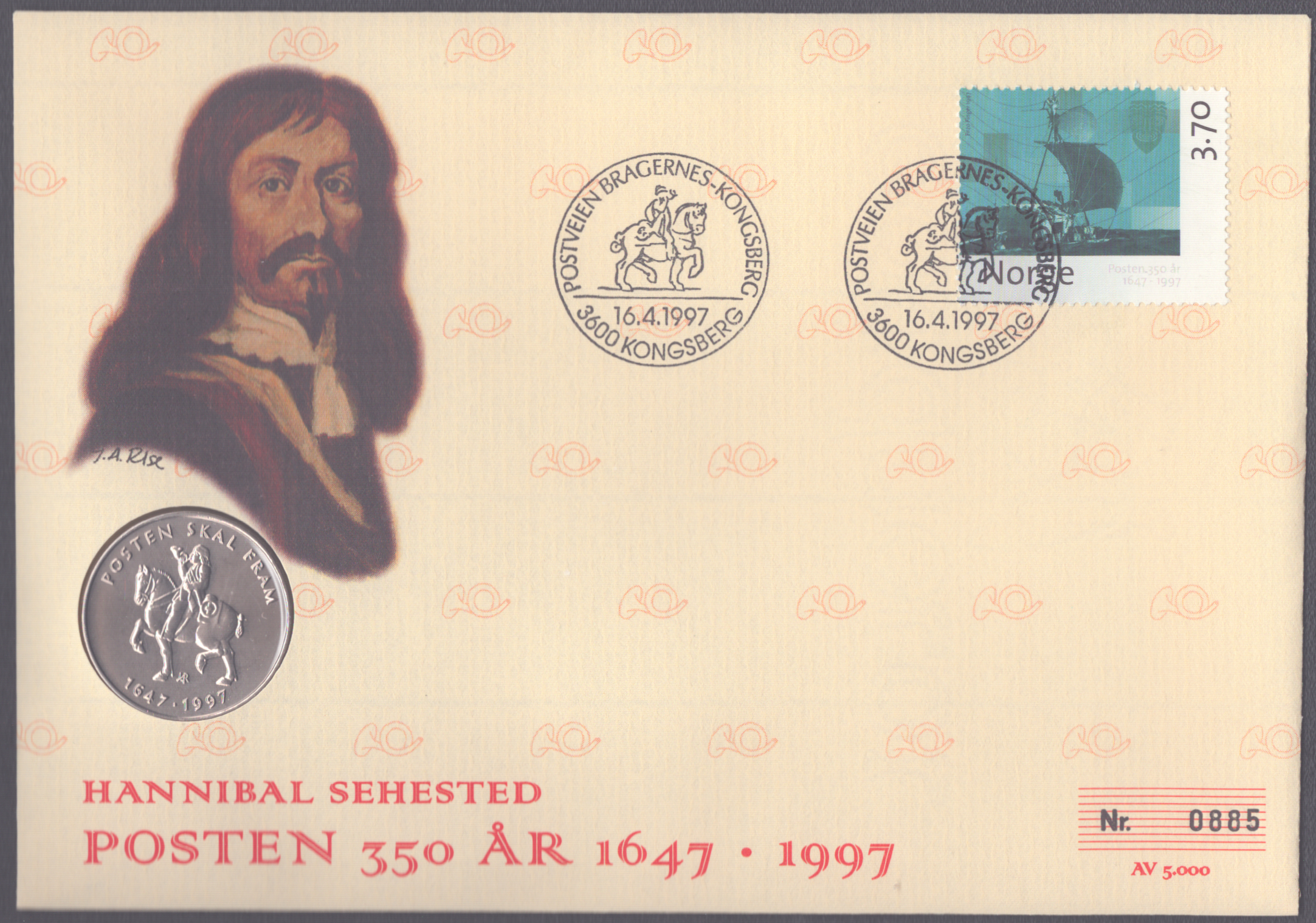 FDC 1997 NK1296 vignett 16
