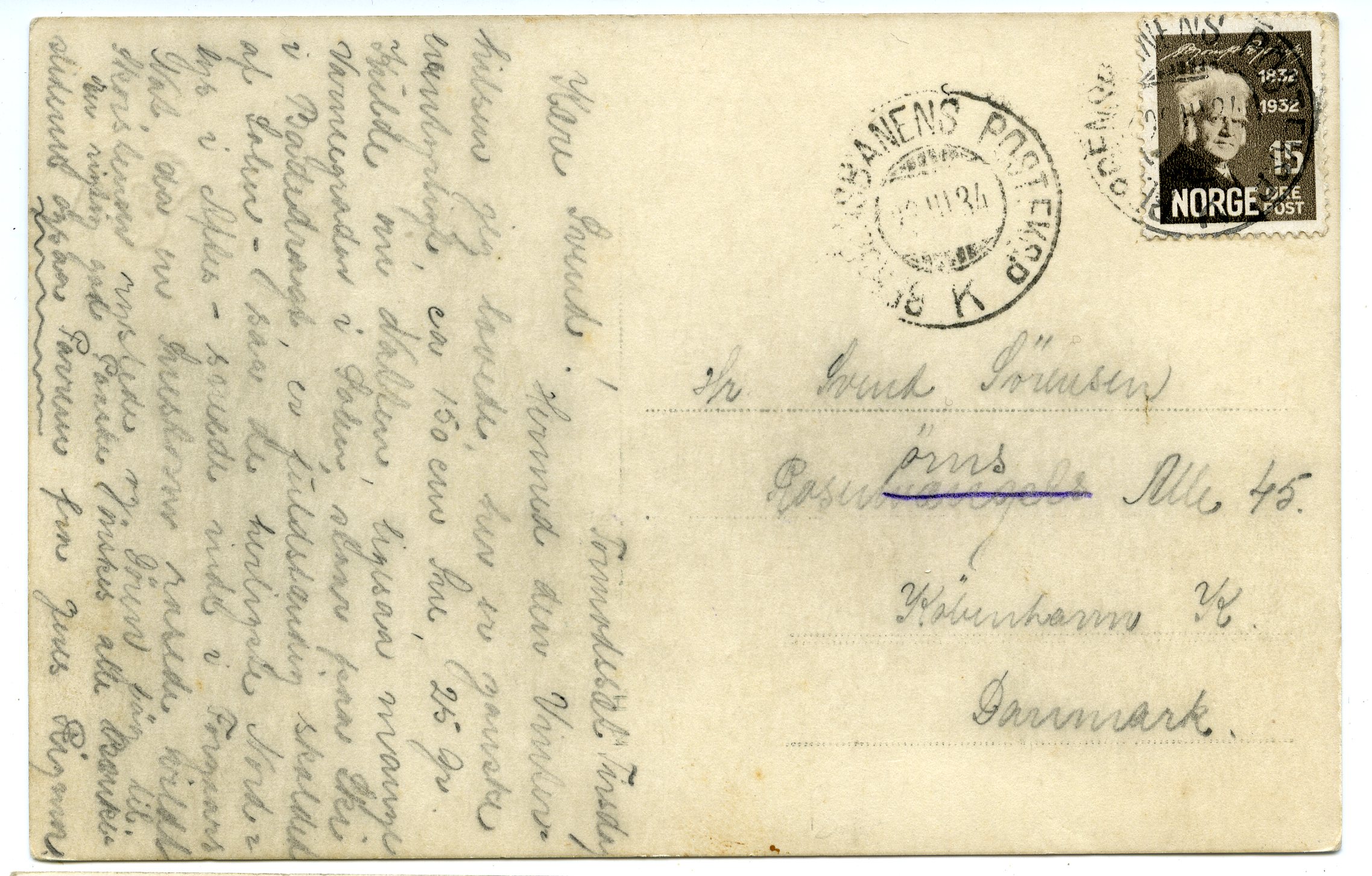 Bergensbanens Posteksp. K. nor44