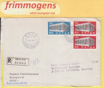 Europa, , Norge FDC NK 626-27 (48994)