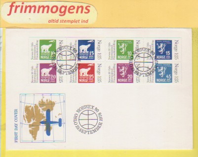 Norwex, , Norge FDC NK 823-30 (48995)