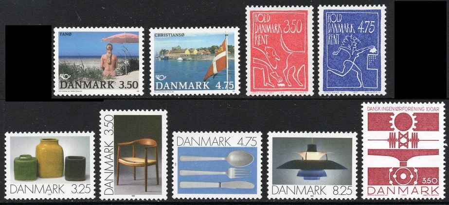 Danske merker 1991-92 **