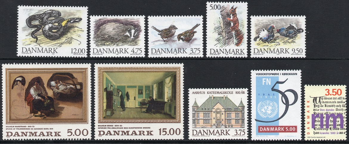 Danske merker 1994-95 **