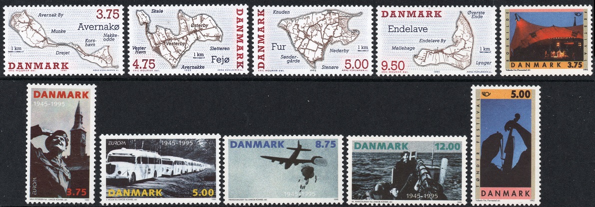 Danske merker 1995 **