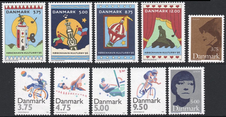 Danske merker 1996 **
