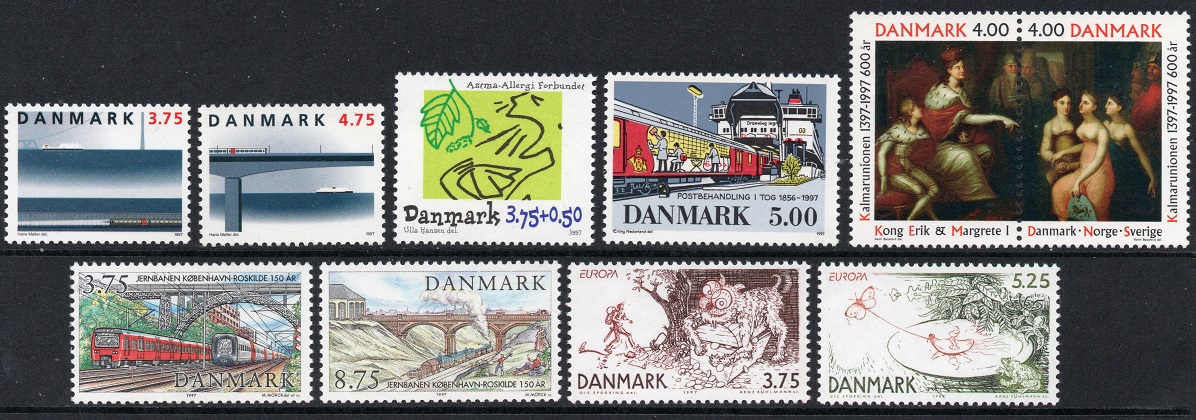 Danske merker 1997 **