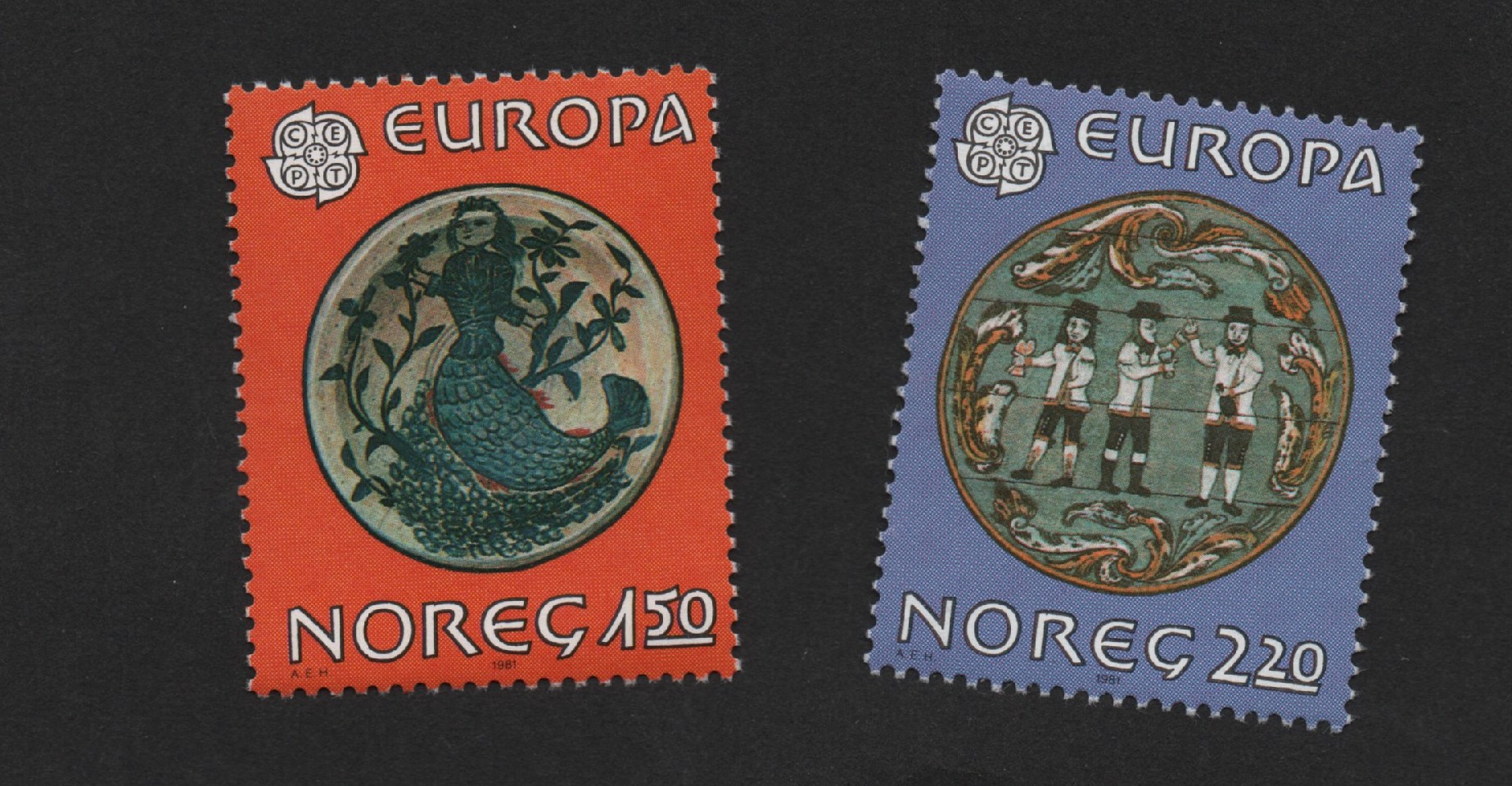 NK 884-885 postfrisk