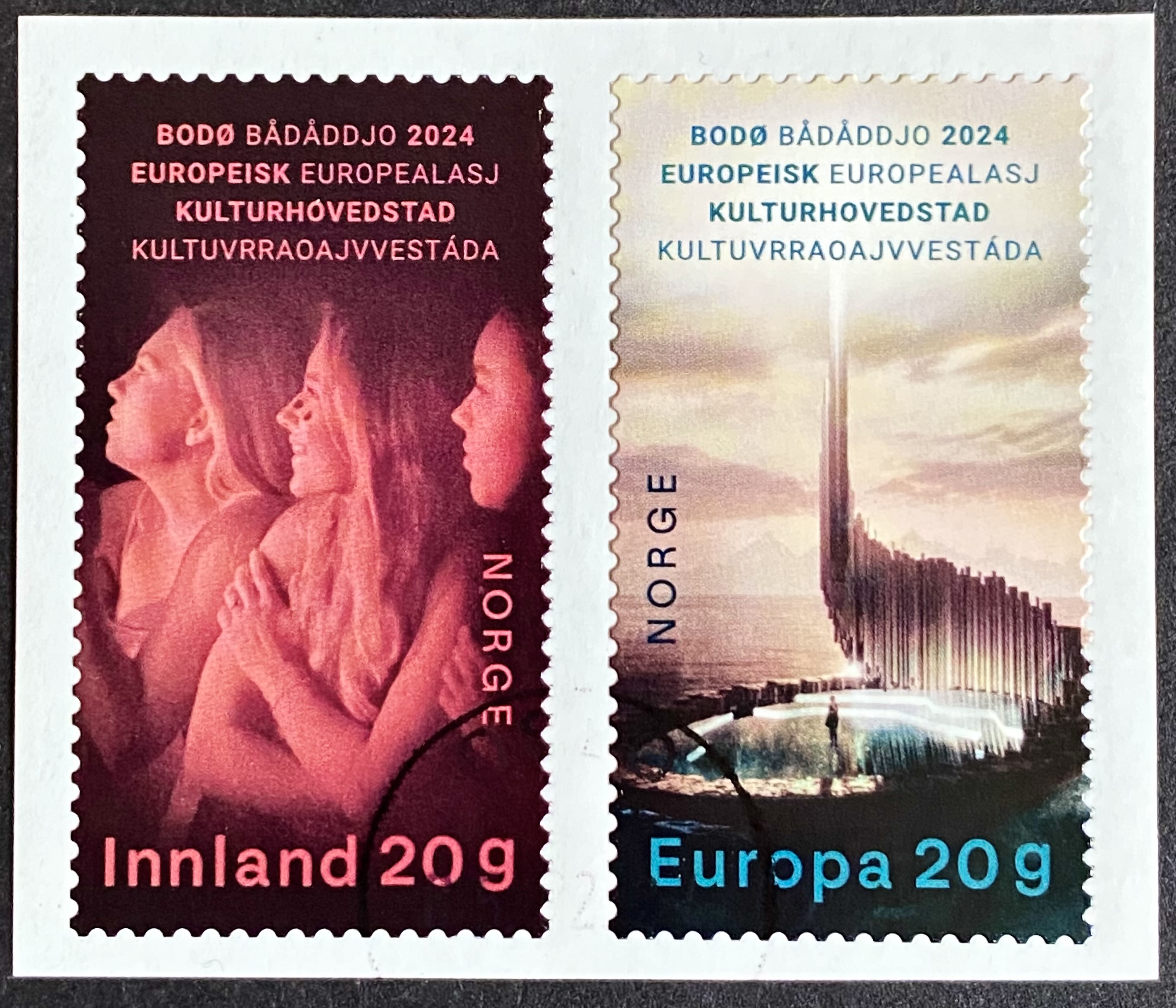 NK 2113-2114 Stemplet Oslo 1.dag