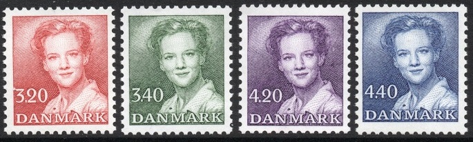 Danmark Afa: 924-27 - Dr. Margrethe II **