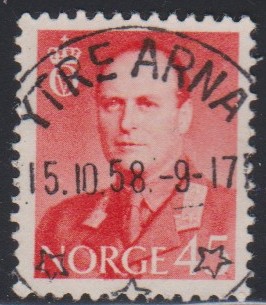 Nk 460. Ytre Arna 15.10.58.