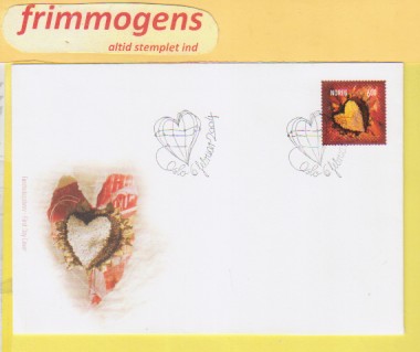 Valentins Dag, , Norge FDC NK 1531 (49004)