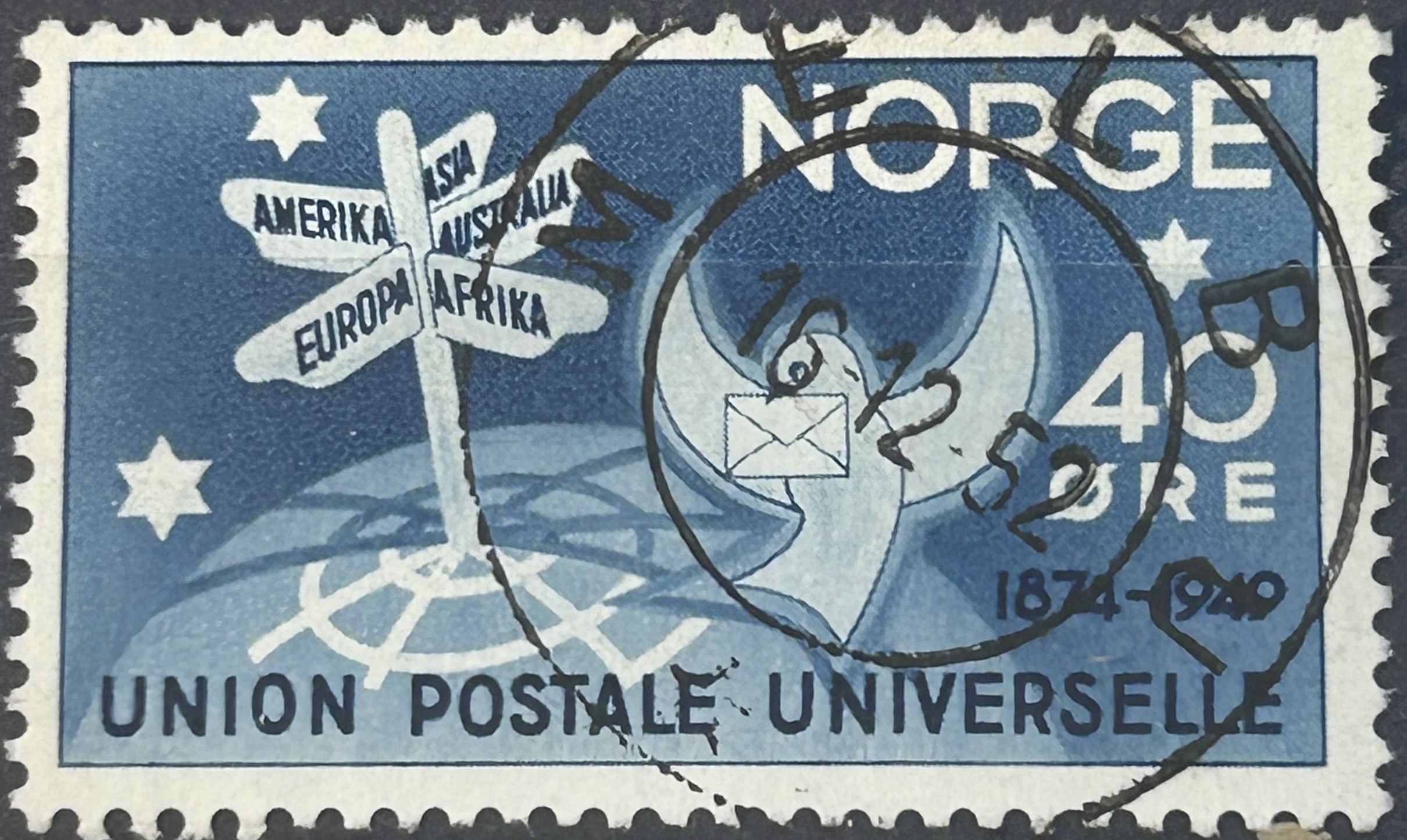 NK 382. PRIMA=MELBU 16-12-52=