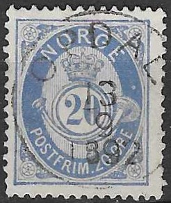 Norge NK 54 IV OPDAL klassificert af H.J. ENGER - verdi ? NOK
