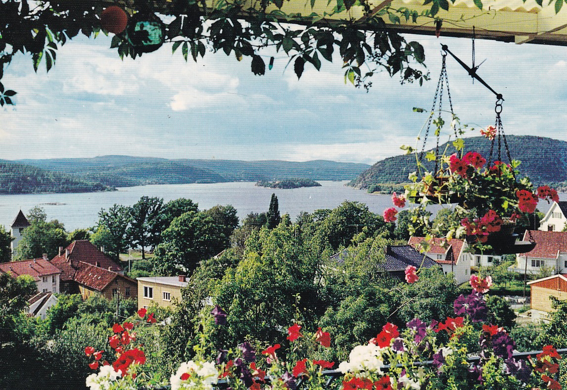 Drøbak. Utsikt mot Vestfjorden