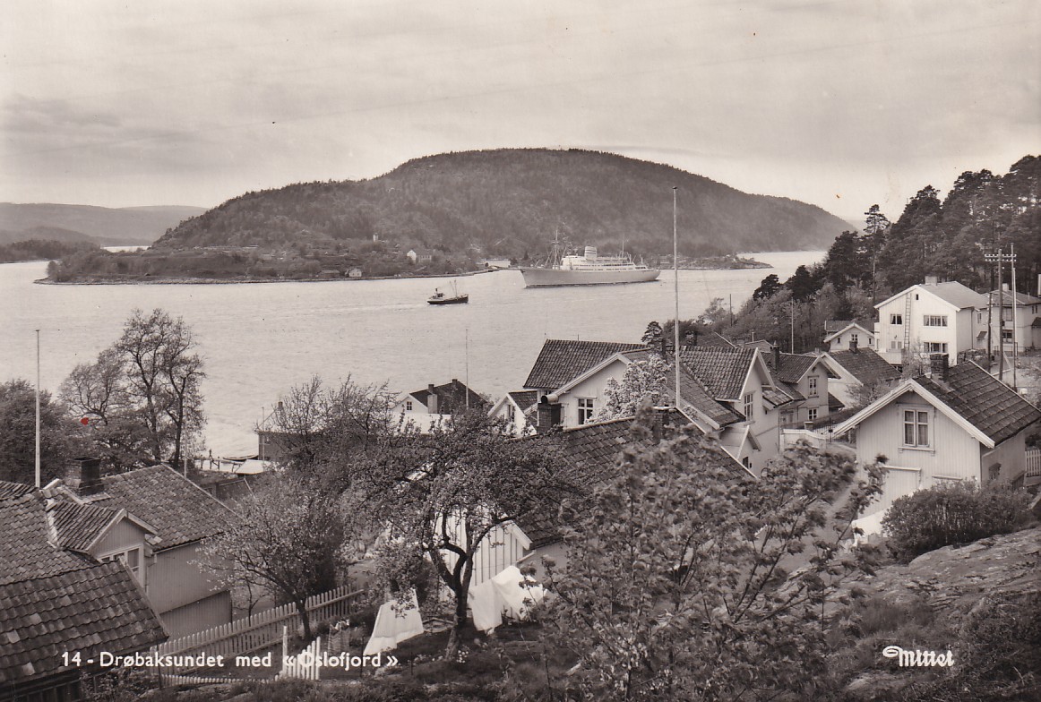 Drøbaksundet med "Oslofjord"