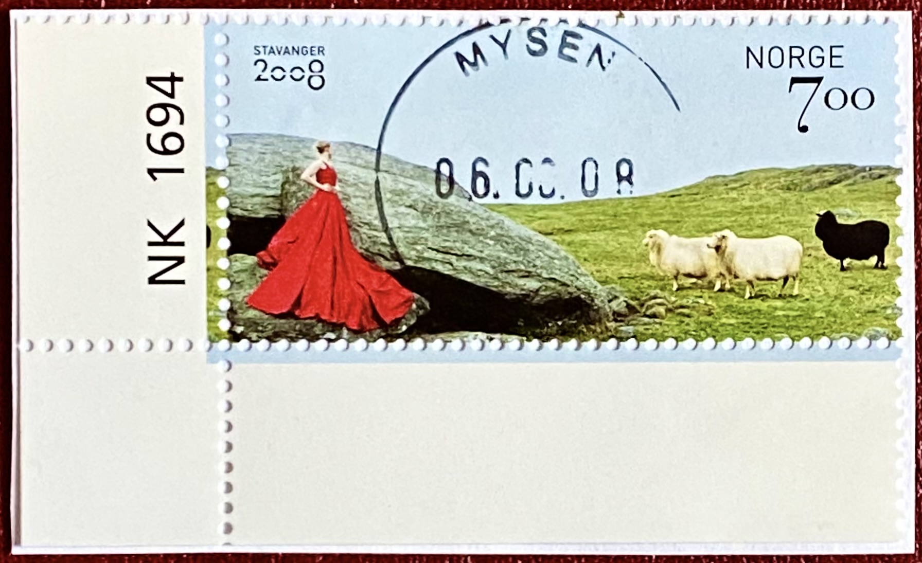 NK 1694-1696 Mysen 1.dag Hjørnemerker