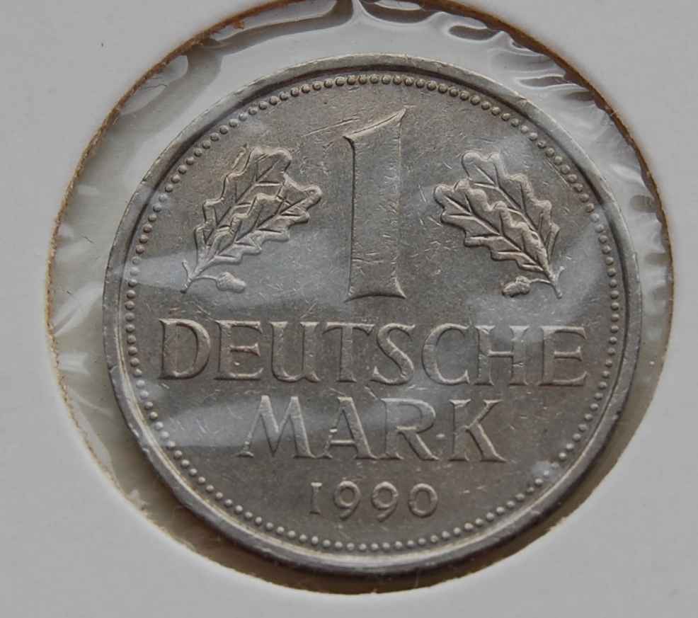 TYSKLAND. 1 MARK 1990 D