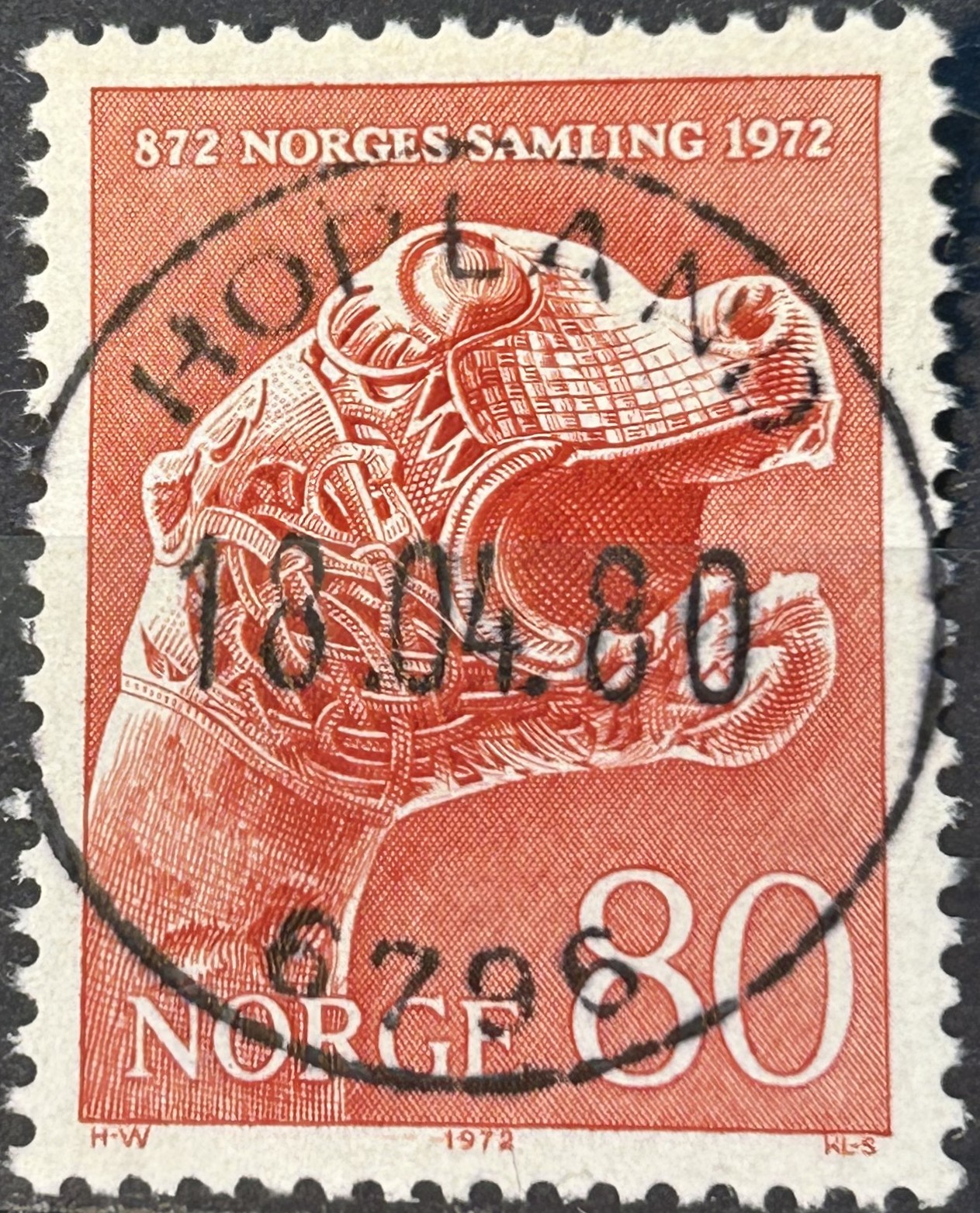 NK 689. PRAKT=HOPLAND 18.04.80=