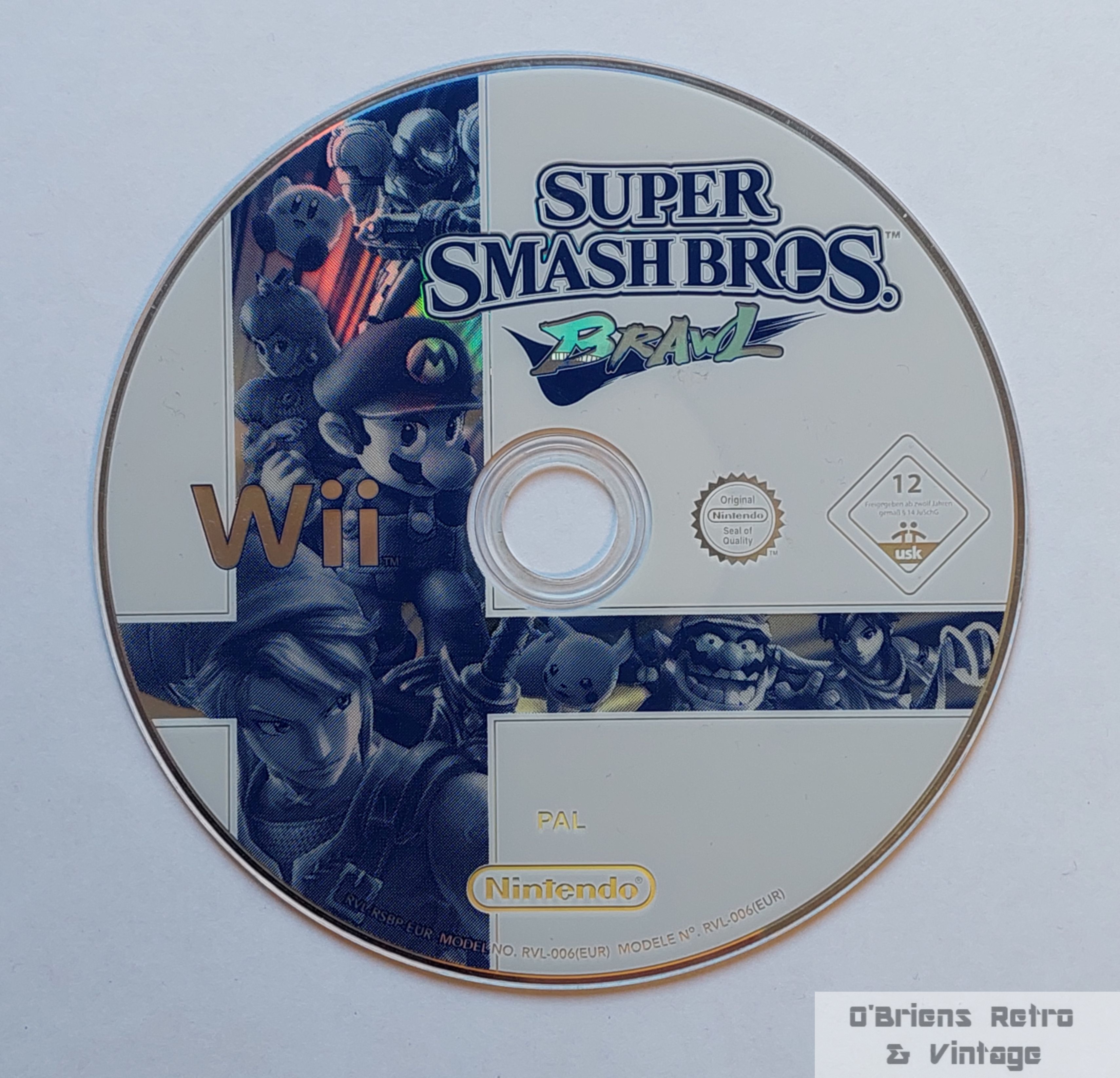 Super Smash Bros. Brawl - PAL - Disc Only - Nintendo Wii