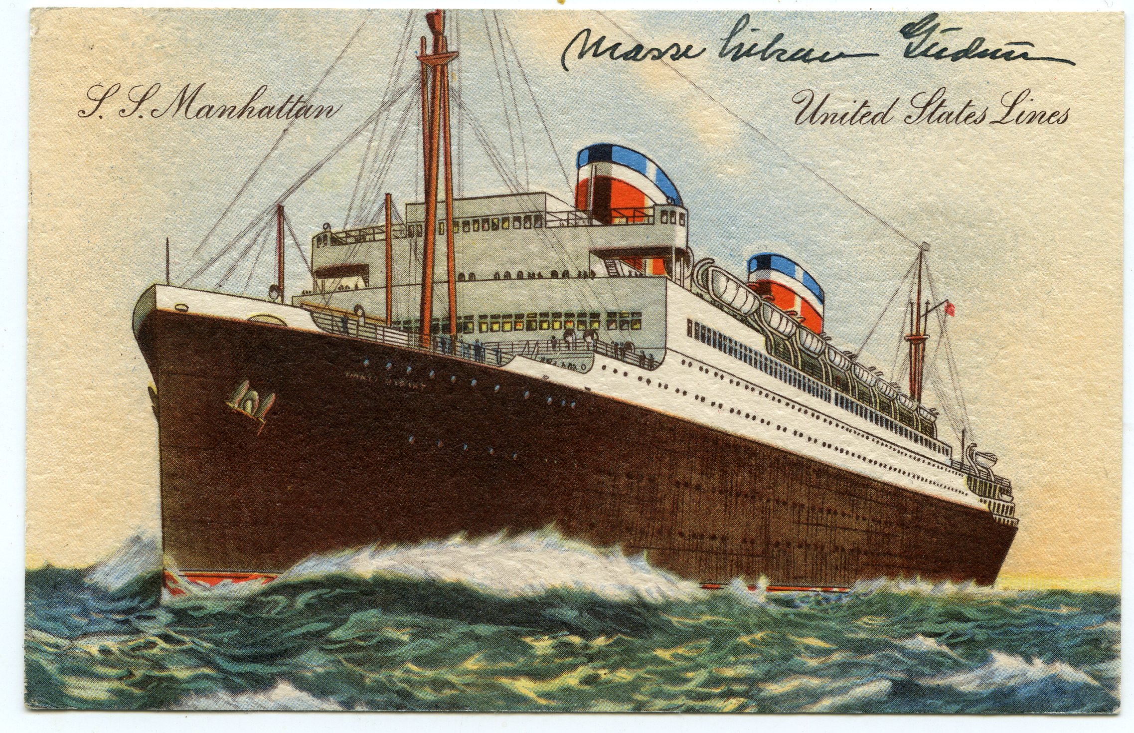 S.S. Manhattan. nor44