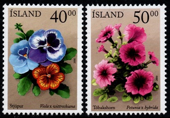 Island Afa: 943-44 - Sommerblomster **