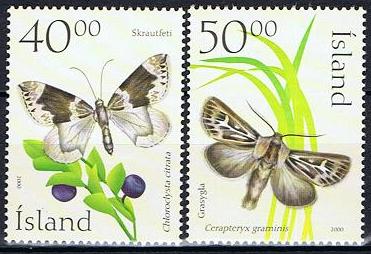 Island Afa: 948-49 - Sommerfugler **