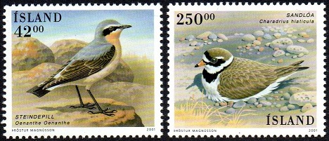 Island Afa: 981-82 - Islandske fugler **