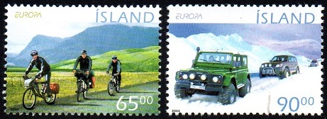 Island Afa: 1051-52 - Europafrimerker **