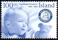 Island Afa: 1054 - Kvinneforeningen Ringen 100 år **