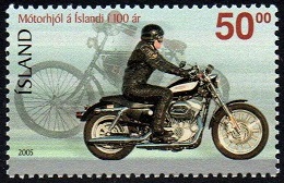 Island Afa: 1094 - 100-året for Islands 1. motorcykkel **