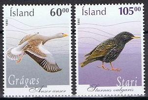 Island Afa: 1096-97 - Fugler **