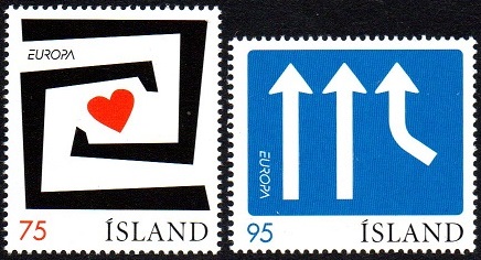 Island Afa: 1119-20 - Europamerker **