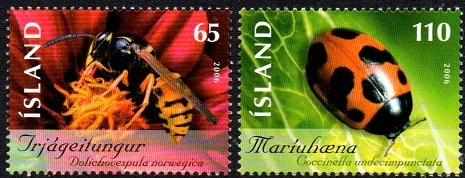 Island Afa: 1126-27 - Innsekter III **