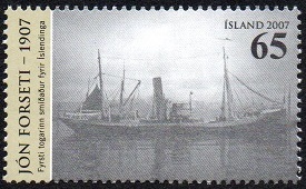 Island Afa: 1133 - Tråleren Jón forseti **