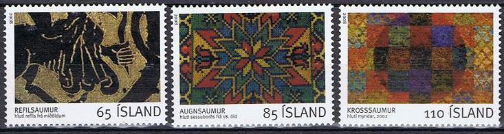 Island Afa: 1172-74 - Islandsk broderi **
