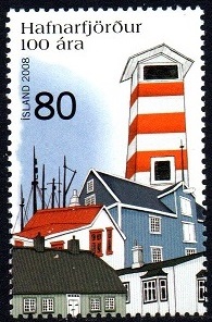 Island Afa: 1185 - Hafnafjördur 100 år **