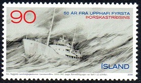 Island Afa: 1190 - 50-året for den 1. torskekrig **