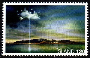 Island Afa: 1193 - Fredssøylen på Viey **