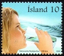 Island Afa: 1221 - Reykjaviks Vannforsyning 100 år **