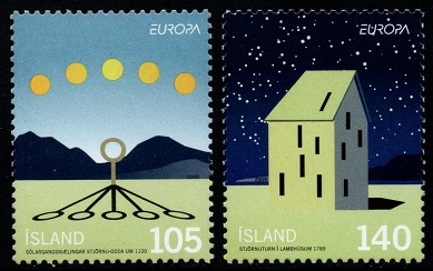 Island Afa: 1223-24 - Europamerker **