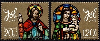 Island Afa: 1234E-35E - Julefrimerker 2009 **