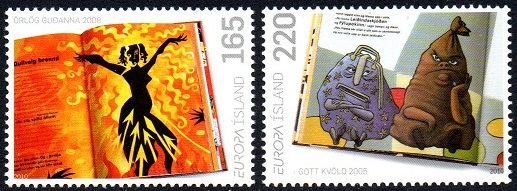 Island Afa: 1255-56 - Europamerker **