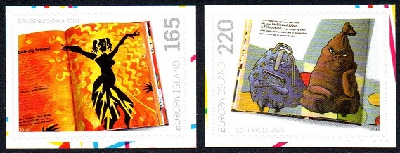 Island Afa: 1255E-56E - Europamerker **
