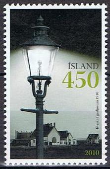 Island Afa. 1264 - 100-året for det 1. gasslys i Reykjavik **