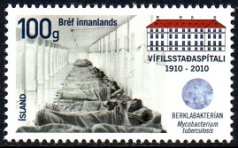 Island Afa: 1265 - Vifilsstadir Sanatorium 100 år **