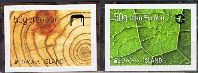 Island Afa: 1282E-83E - Europamerker **