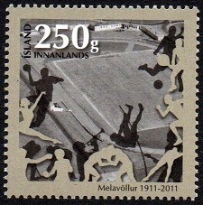 Island Afa: 1299 - Idrettsparken Melavöllur 100 år **