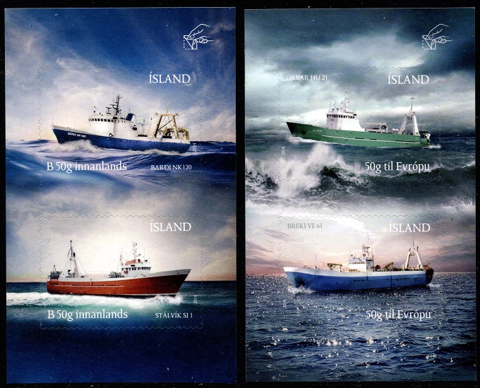 Island Afa: 1414-17 - Trålere og fiskeskip **
